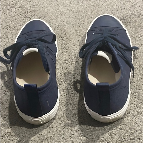 Men's Navy Blue Sneakers - Picture 2 of 3